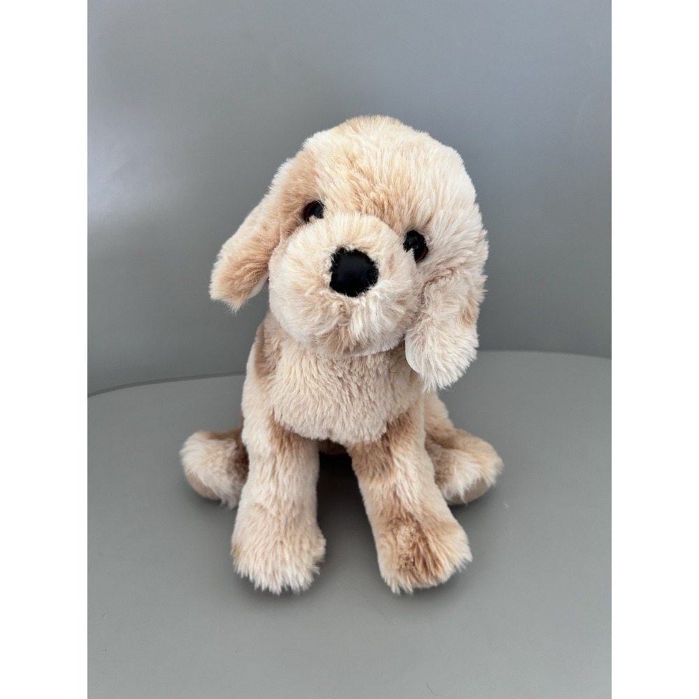 Douglas Cuddle Toys Weslie Soft Spotted Golden Retriever Dog Plush 12" #4606